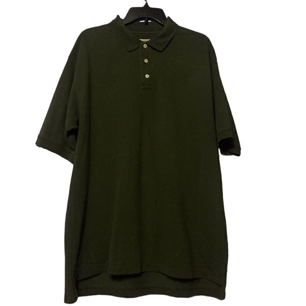 High Sierra Large Mens Dark Green Shirt